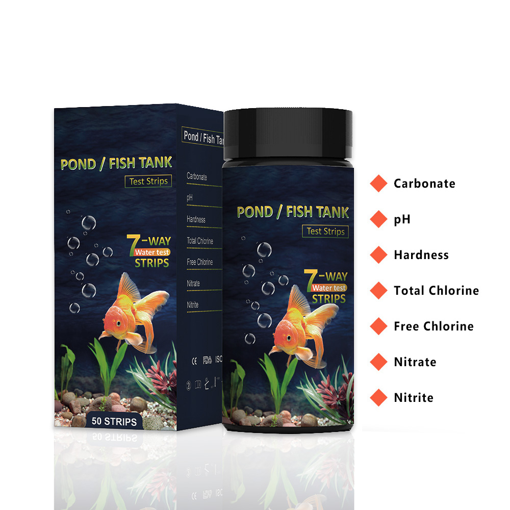 Saltwater Tank - Strip Uji Akuarium 7 In 1,