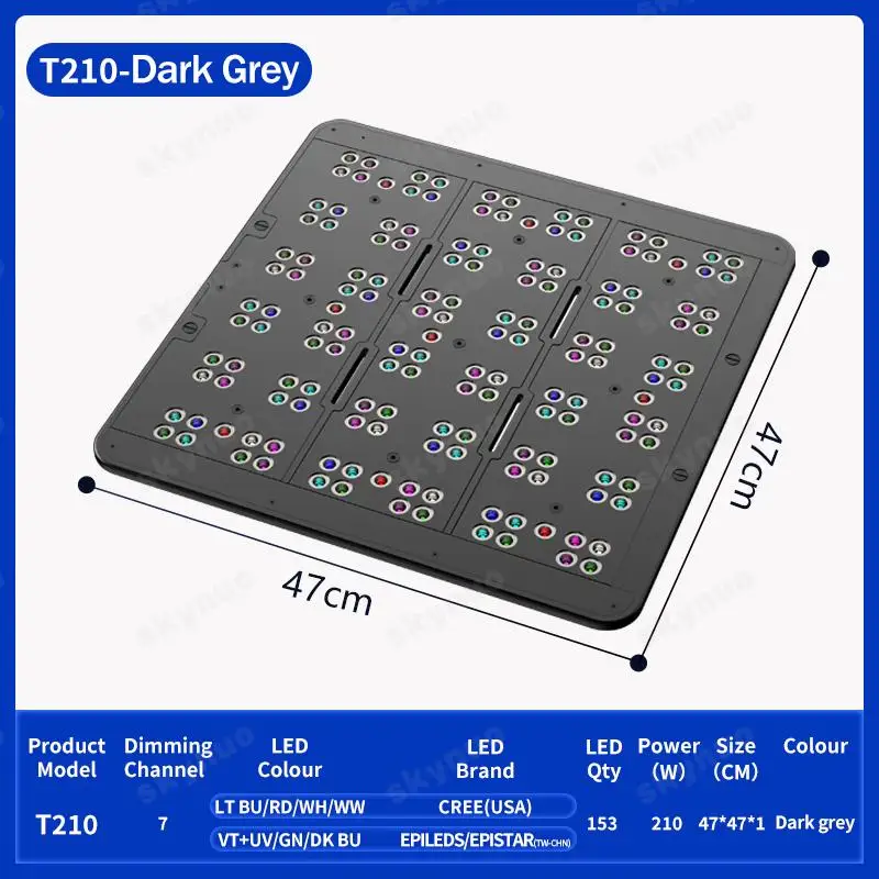 Marine Coral - Lampu Panel Datar TLF KASSRAY T210