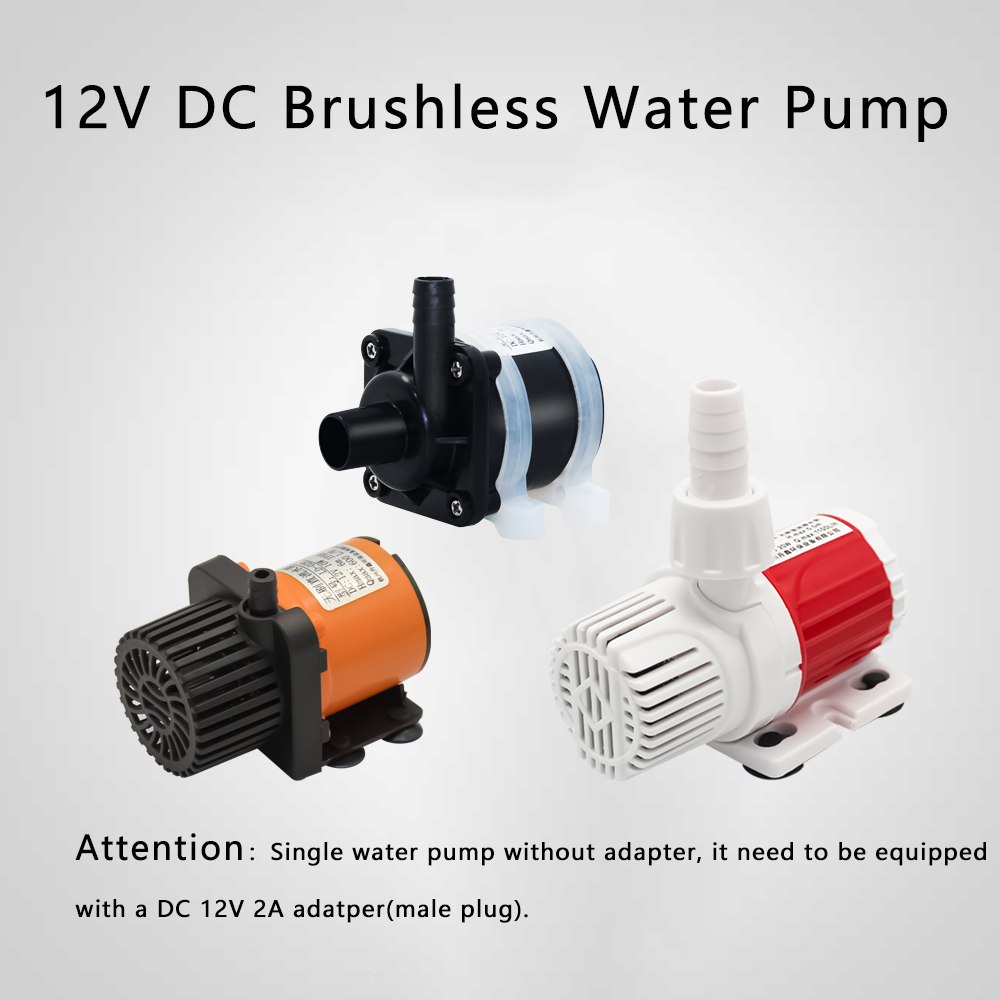 Ocean Aquarium - Pompa Submersible kecil tanpa sikat 12V