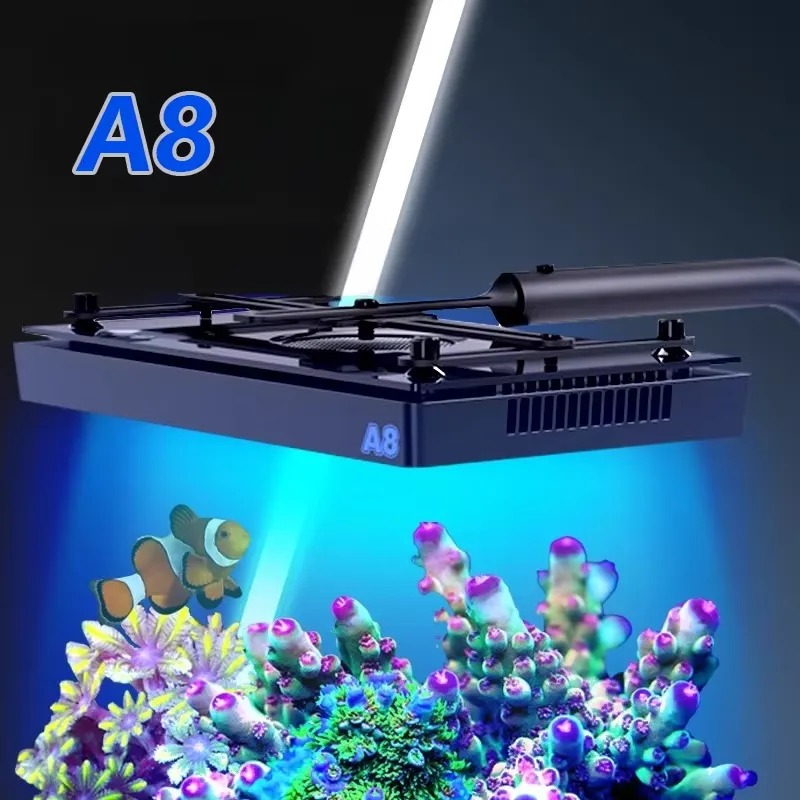 Marine Fish Tank - Lampu LED Akuarium Spektrum Penuh A8SE