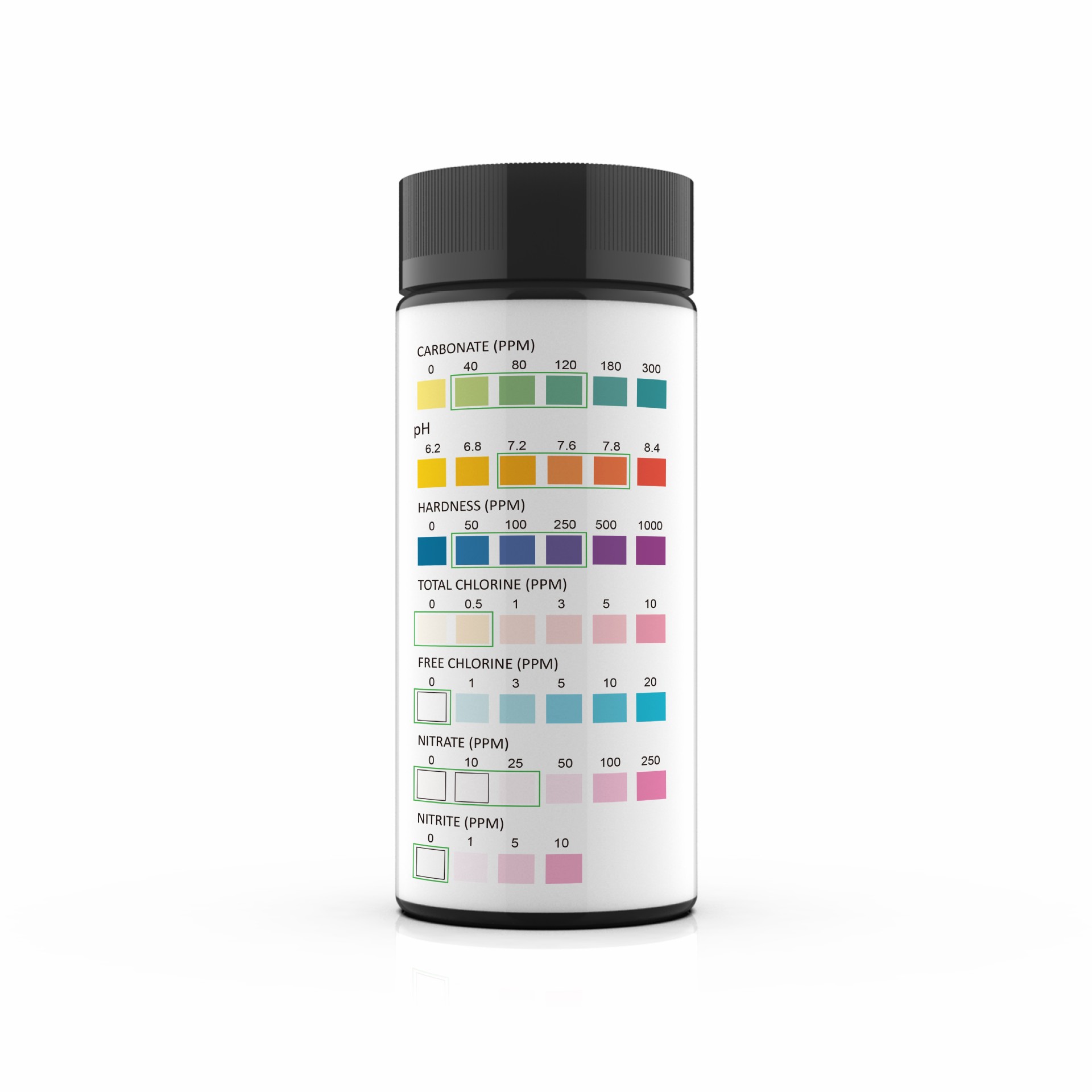 Strip Uji Akuarium 7 In 1, 50  - Saltwater Tank ulasan dan harga