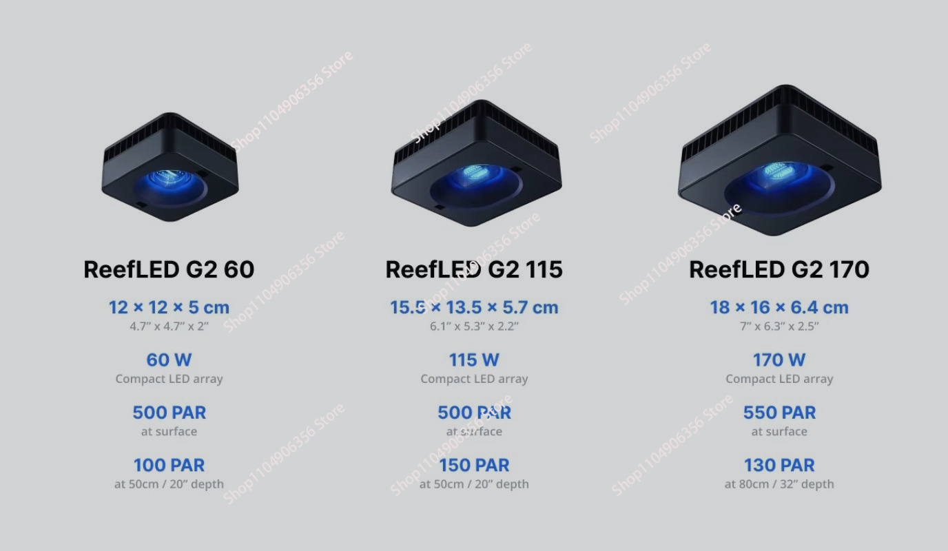 Lampu Akuarium LED 60w Terbaru - Reef Lighting ulasan dan harga