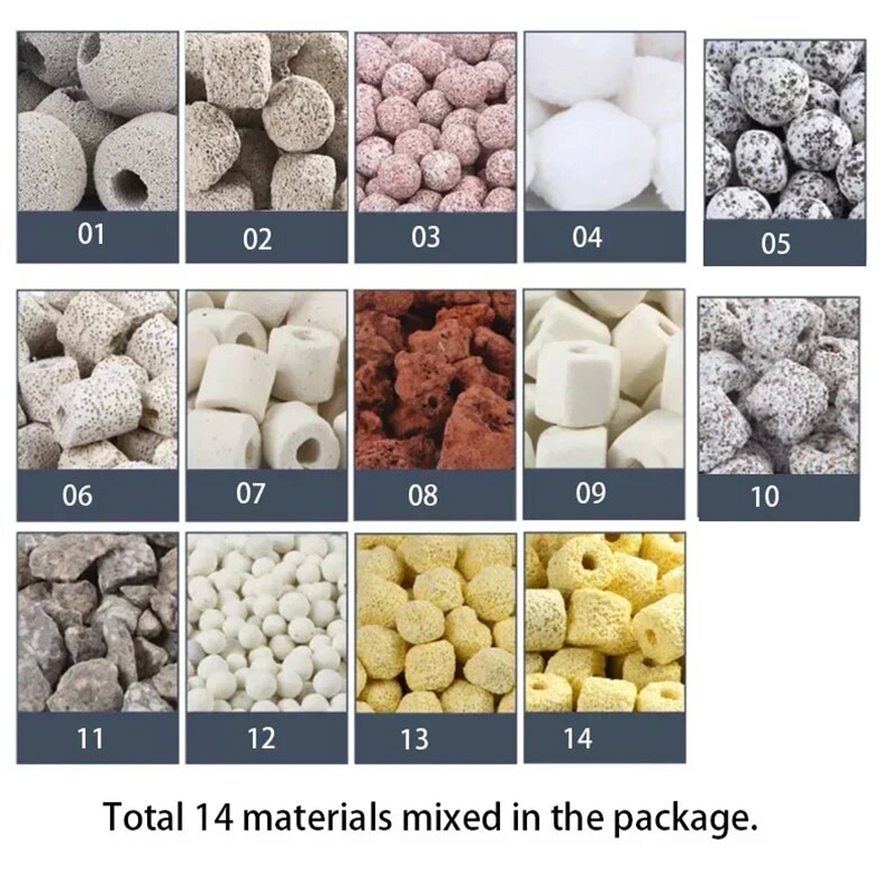 250g 500g 1000g 14 jenis bola  - Reef Tank Filter ulasan dan harga