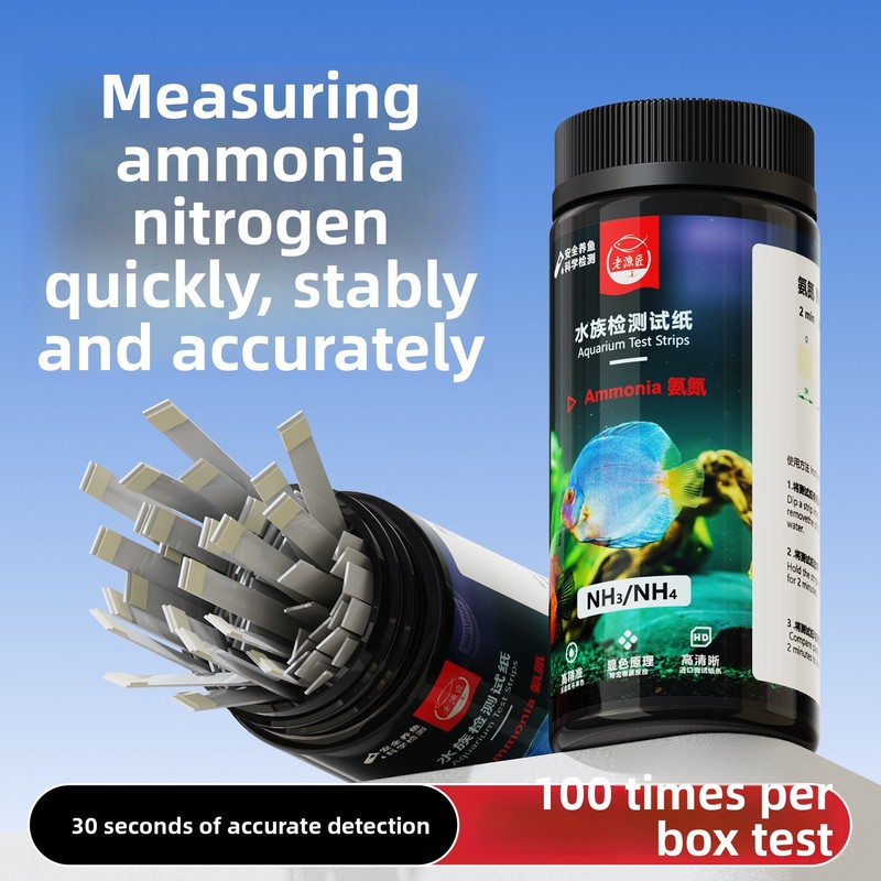 8-in-1 Strip Tes Akuarium - Al - Saltwater Tank ulasan dan harga